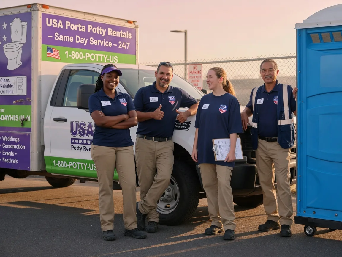 Porta Potty Rental company in New Pine Creek, OR